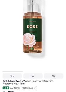 Bath &amp; Body Works Rosie Fine Fragrance Mist