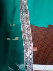Teal Embellished Anarkali Dress