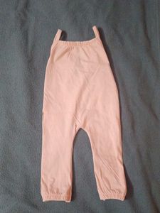 Baby Girl's Light Pink Jumpsuit