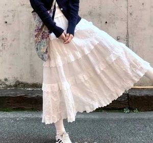 savana layered tiered skirt