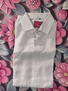 Classic White Men's Shirt