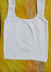 white tank top