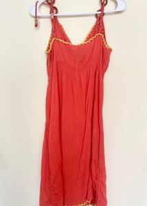 CORAL BEACH DRESS ✨