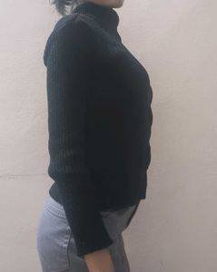 Women Black Turtle Neck