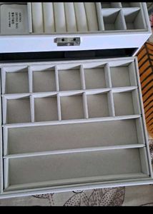 White Jewelry Organizer Box