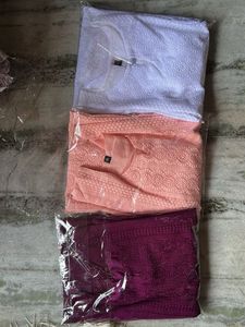 Elegant Embroidered Kurtas (singl)