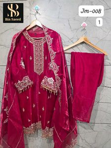 Elegant  Embroidered Kurta Set