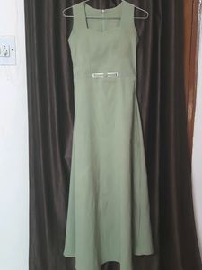 Light Green Long Gown Dress