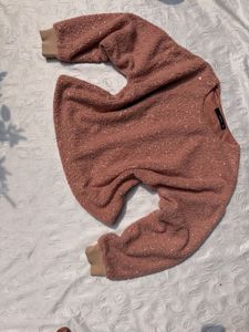 Madame Sparkling Teddy Hoddie Pullover