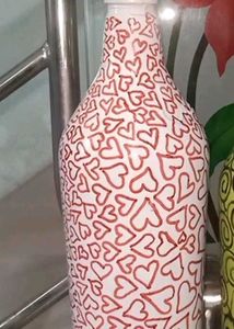 Hand-painted Decorative Bottle Set