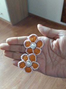 Floral Beaded Earrings
