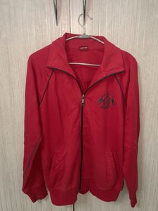 Women Red Track Jacket