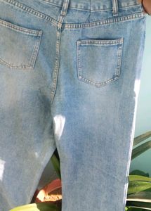 Light Wash Wide Leg Jeans