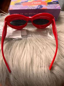 Brand New Retro Red Sunglasses