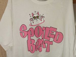 Spoiled Brat Cropped T-Shirt