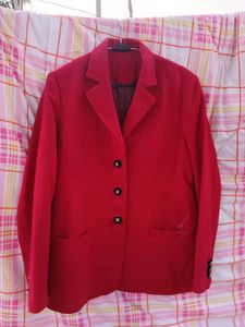 Red Formal Blazer