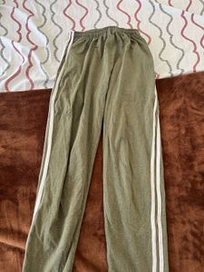 Comfortable Olive Green Track Pants