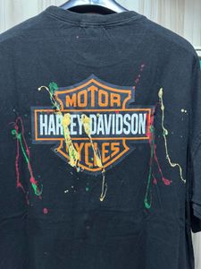 Harley Davidson Vintage Black Baggy T-Shirt