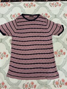 Chic Striped Knit Top