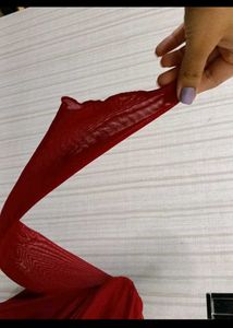 Sheer Red Top