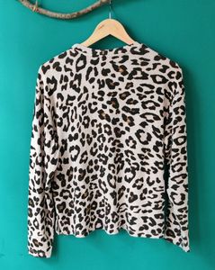 H&amp;M Animal Print Sweater in S
