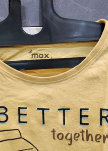 Yellow Max Top
