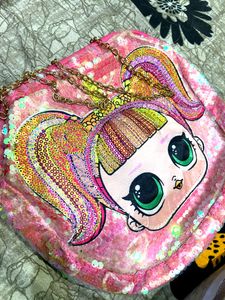 Shimmery Pink Cute Bag