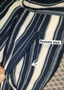 hsm Chic Striped Wrap Shorts