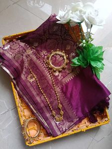 Banarsi silk saree