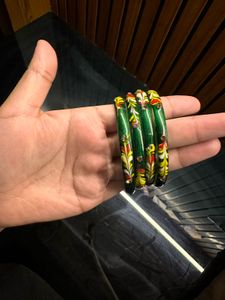 Vibrant Ethnic Bangles Set