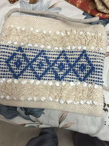 Boho Textured Clutch Bag