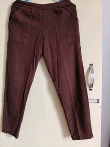 Brown Casual Trousers