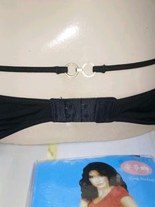 (1438)Black Suspender Belt