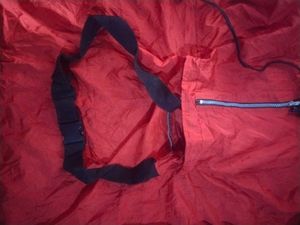 Red Anorak Hoodie