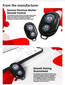 Camera Wireless Bluetooth Shutter Selfie Remote
