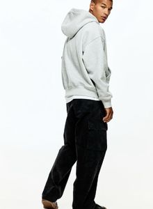 *PRICE DROP*H&amp;M Men's Grey Zip-Up Hoodie