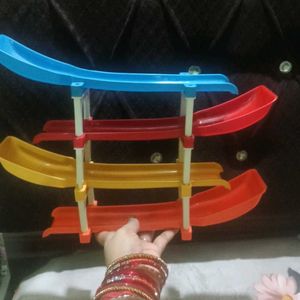 Multi-Level Marble Run Toy