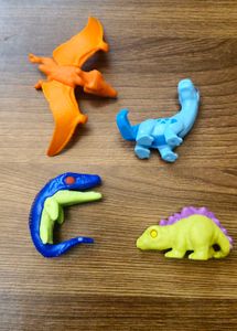 Kinder joy set of 4 jurassic world edition