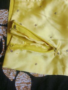 Beautiful Yellow Embroidered Lehenga
