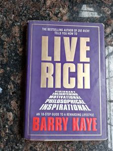 Live Rich by Barry Kaye Book