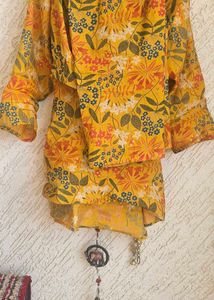 Floral Print Cord Set