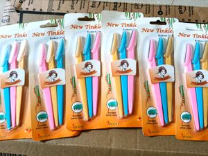 Pack Of 6 New Tinkle Eyebrow Razors