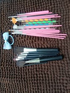 Nail Art Brushes &amp; Dotting Tools Set