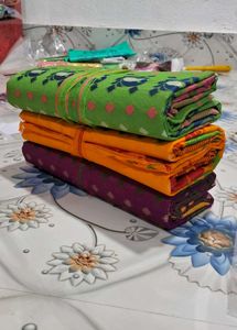 Set of 2 Colorful Indian Sarees