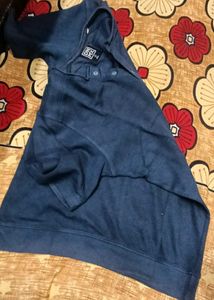 Men's Blue Henley T-Shirt