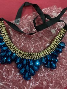 Royal Blue Neckpiece