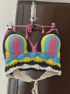 Boho Crochet Crop Top
