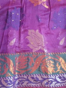 Beautiful Purple Saree