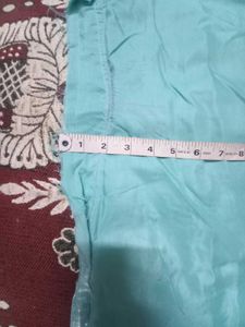 Embellished Teal Kurta Set with Pants