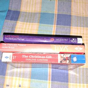 Set Of 3 Romantic Novels.